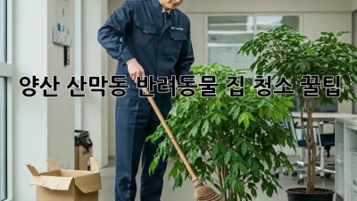 🐶🐱 #양산 #산막동 반려동물 집 청소 꿀팁! ✨ 🐶🐱